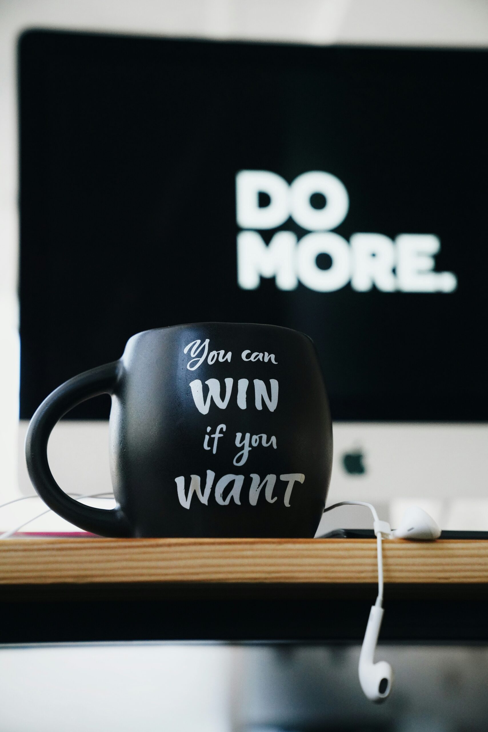 Do more. You can win if you want.